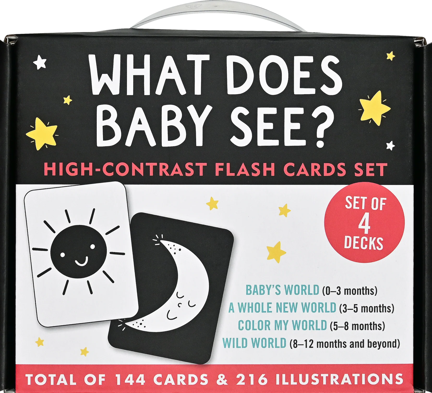 What Does Baby See? Flash Cards Value Pack (Set of 4)
