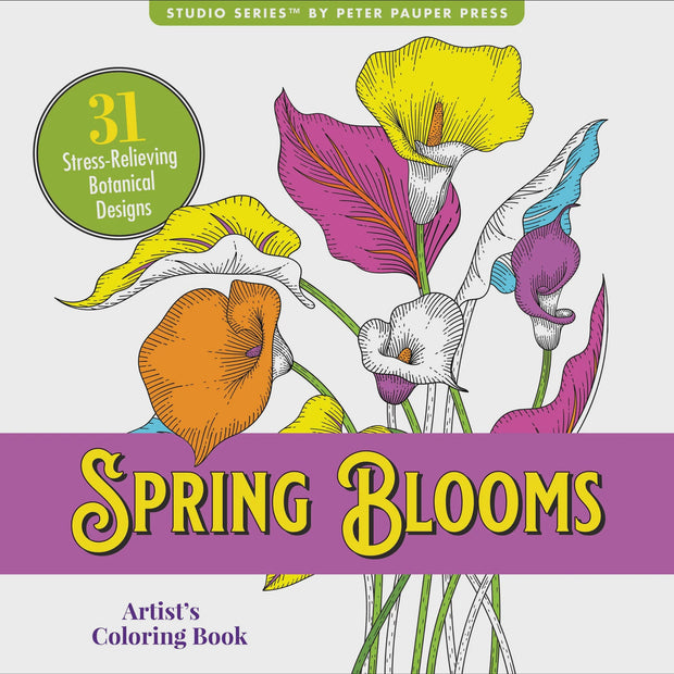 Colouring Book - Spring Blooms