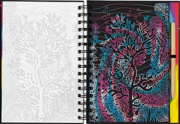 Extreme! Undersea World Scratch and Sketch