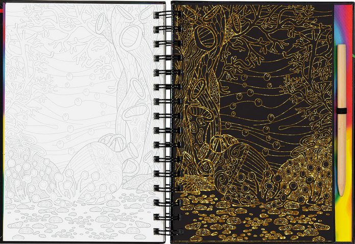 Extreme! Undersea World Scratch and Sketch