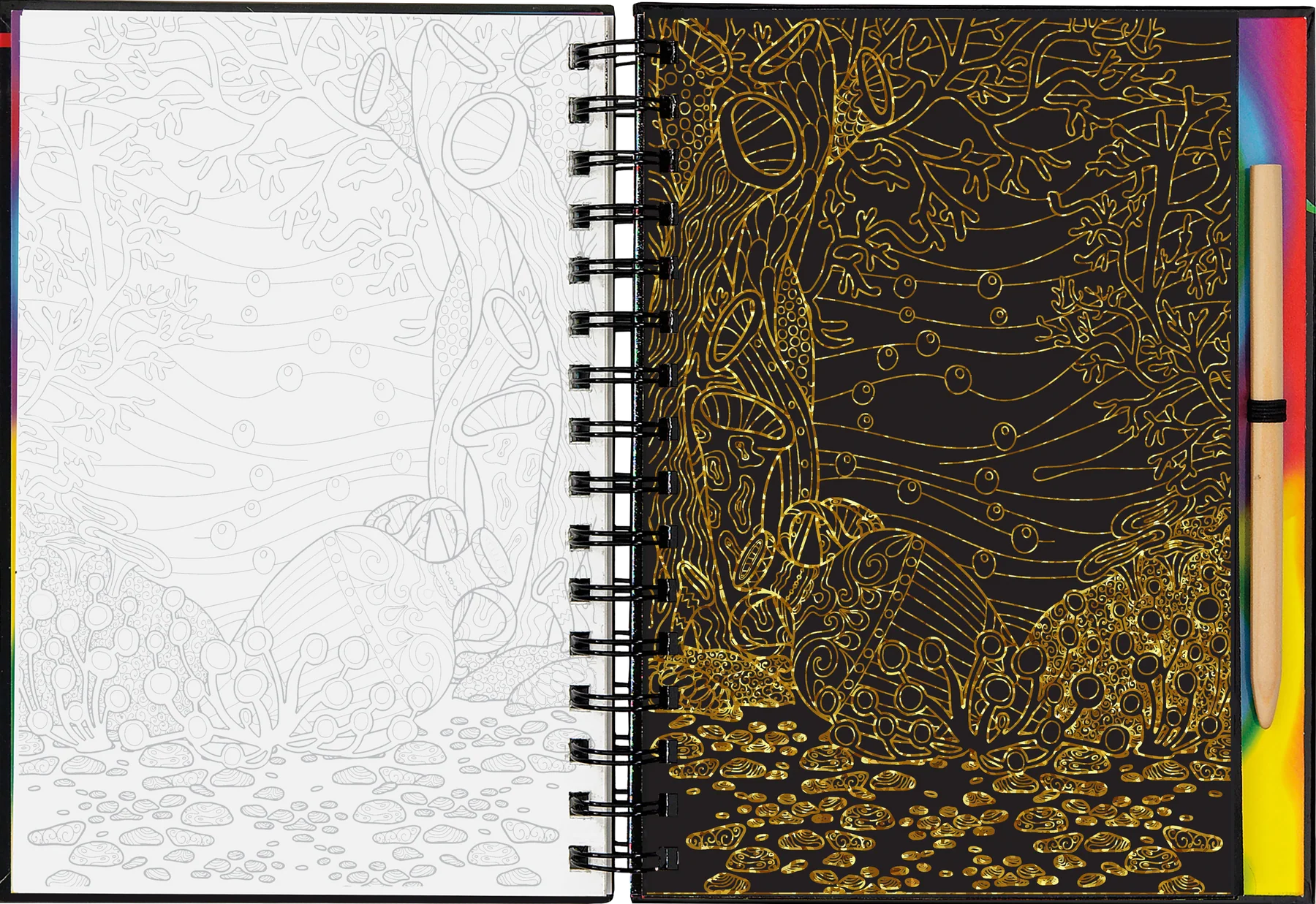 Extreme! Undersea World Scratch and Sketch