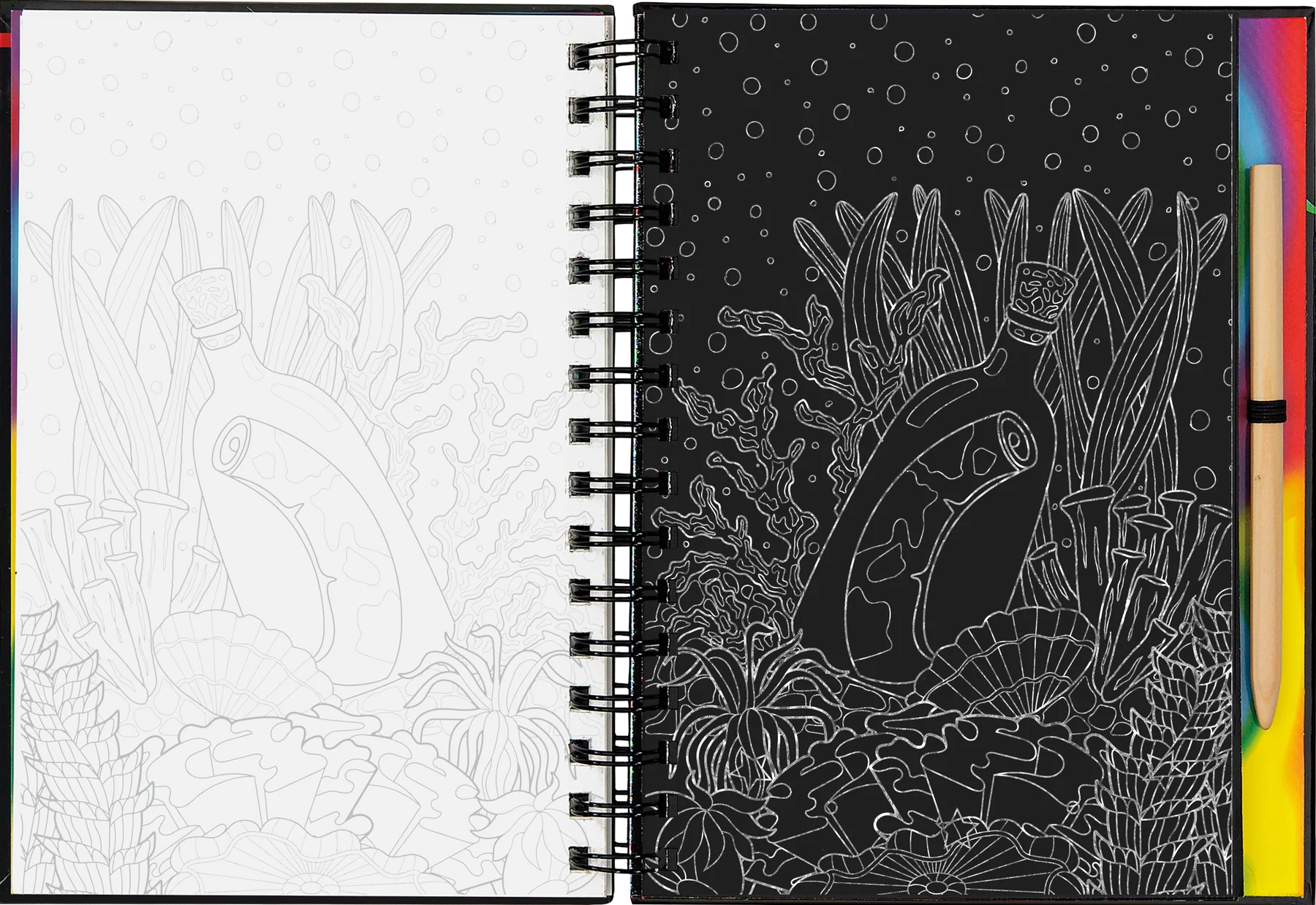 Extreme! Undersea World Scratch and Sketch