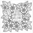 Coloring Book - Blessed