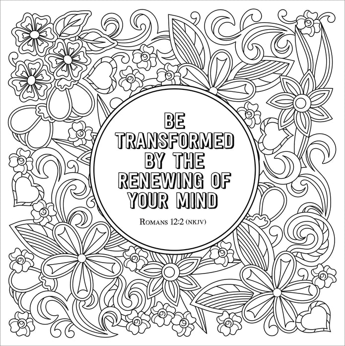 Coloring Book - Blessed