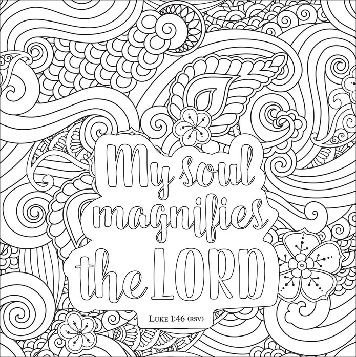 Coloring Book - Blessed