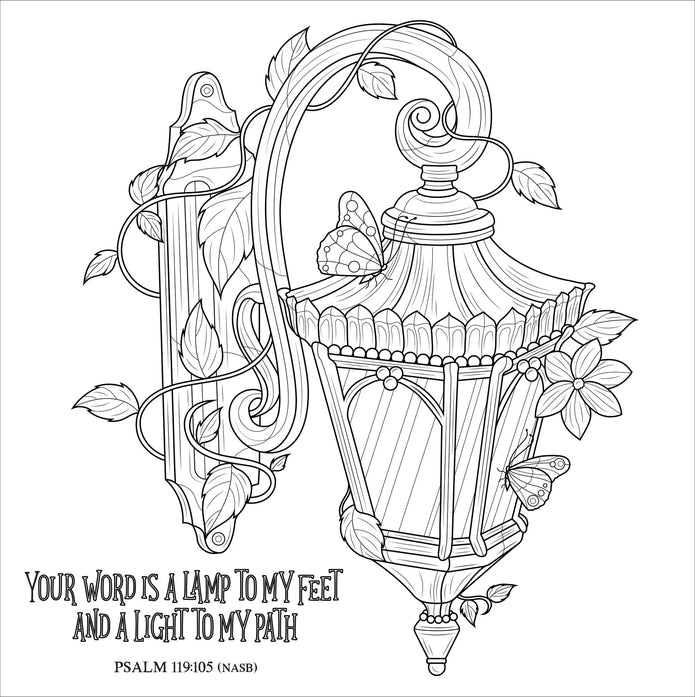 Coloring Book - Blessed