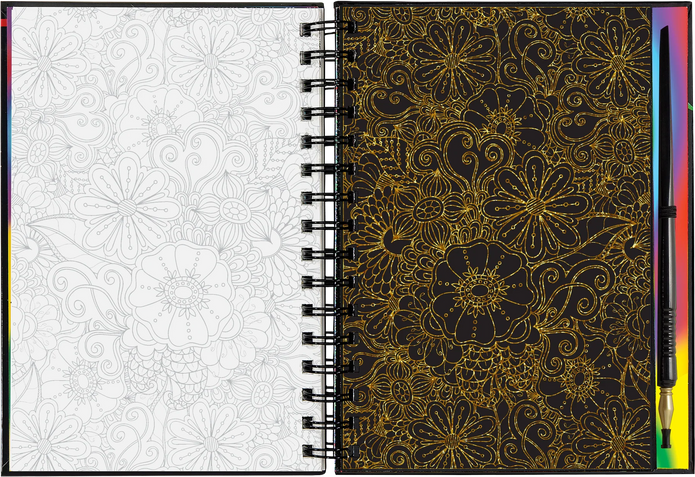 Scratch and Sketch - Extreme! Flowers