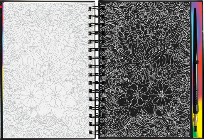Scratch and Sketch - Extreme! Flowers