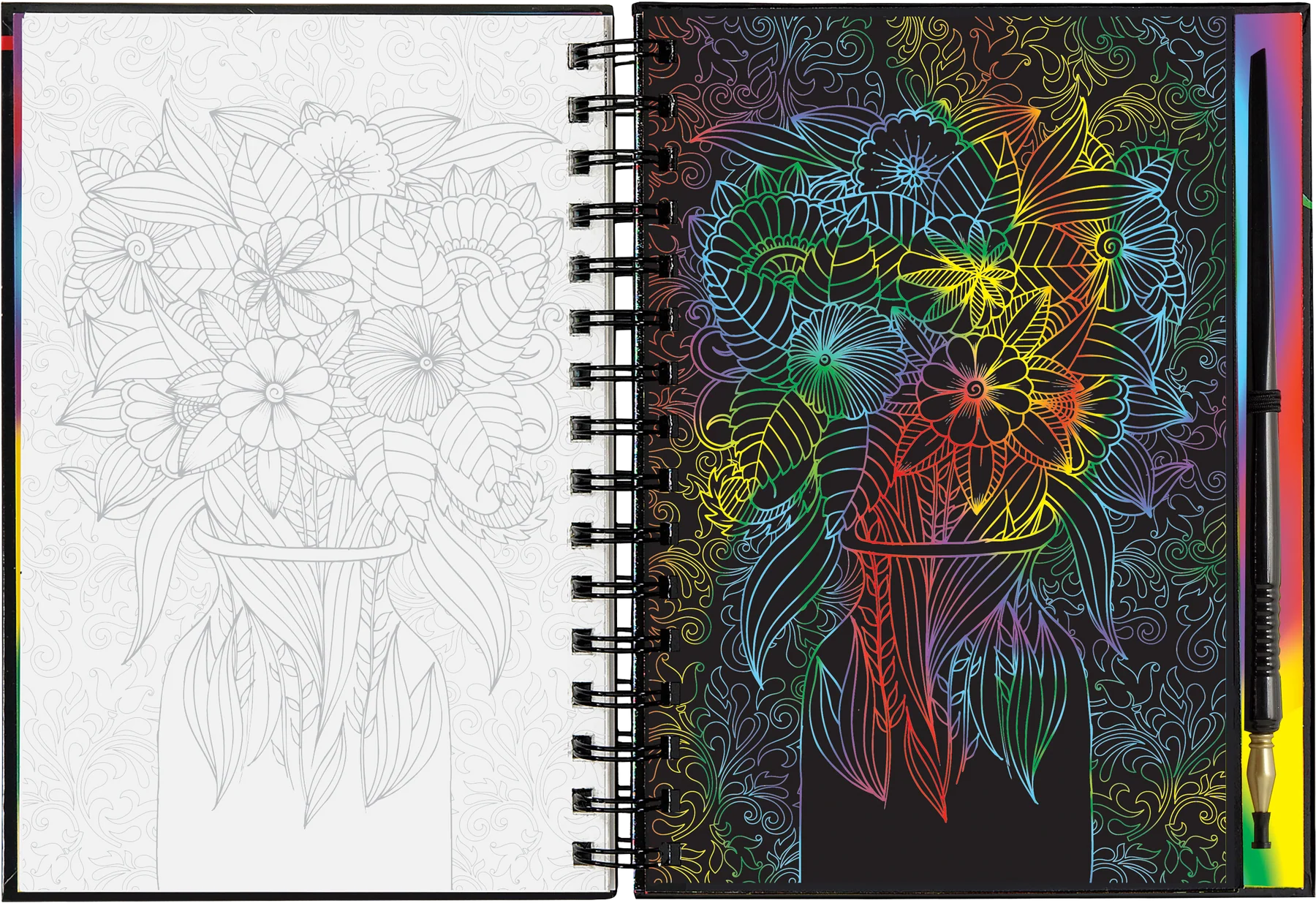 Scratch and Sketch - Extreme! Flowers
