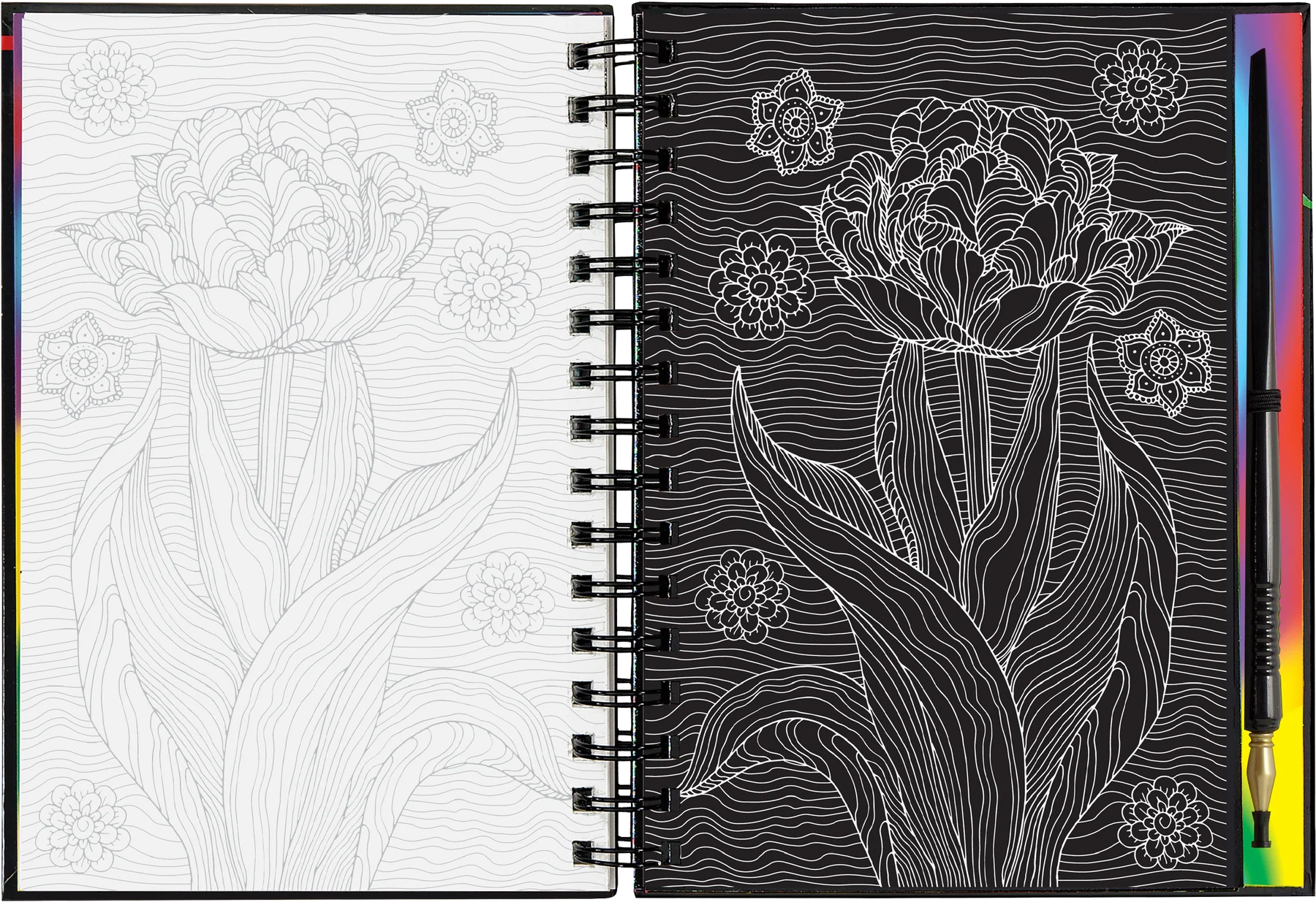 Scratch and Sketch - Extreme! Flowers