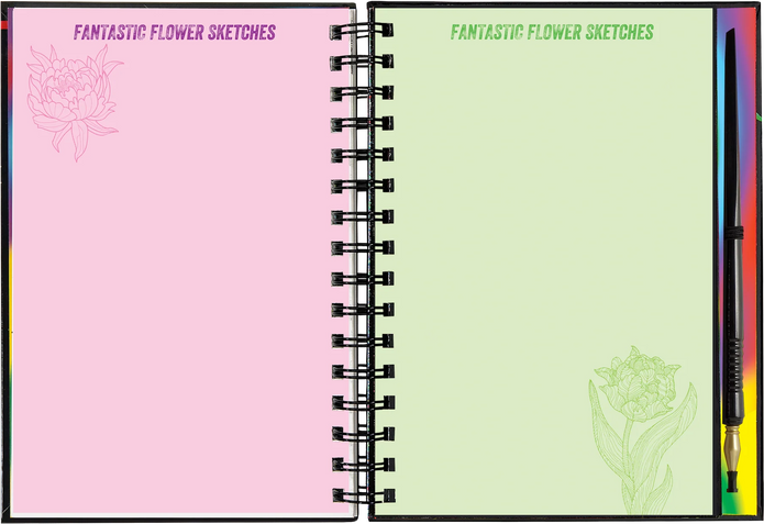 Scratch and Sketch - Extreme! Flowers