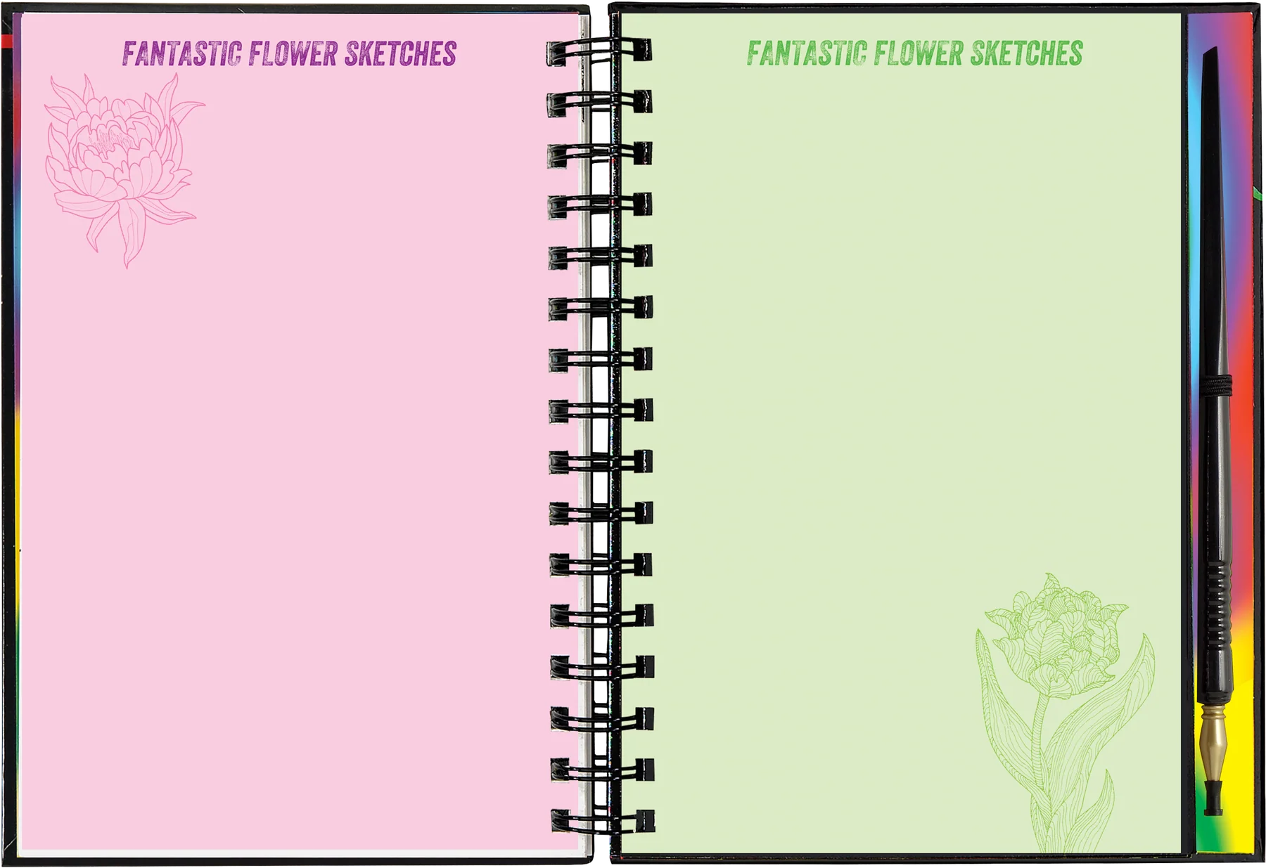 Scratch and Sketch - Extreme! Flowers