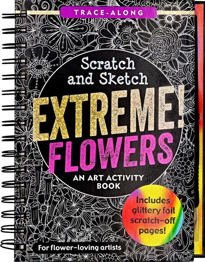 Scratch and Sketch - Extreme! Flowers