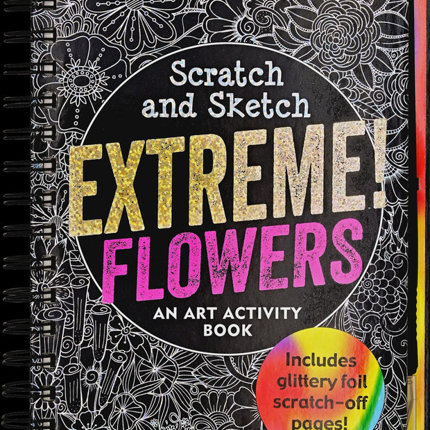 Scratch and Sketch - Extreme! Flowers