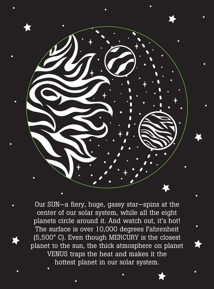 Bedtime Shadow Book - Outer Space