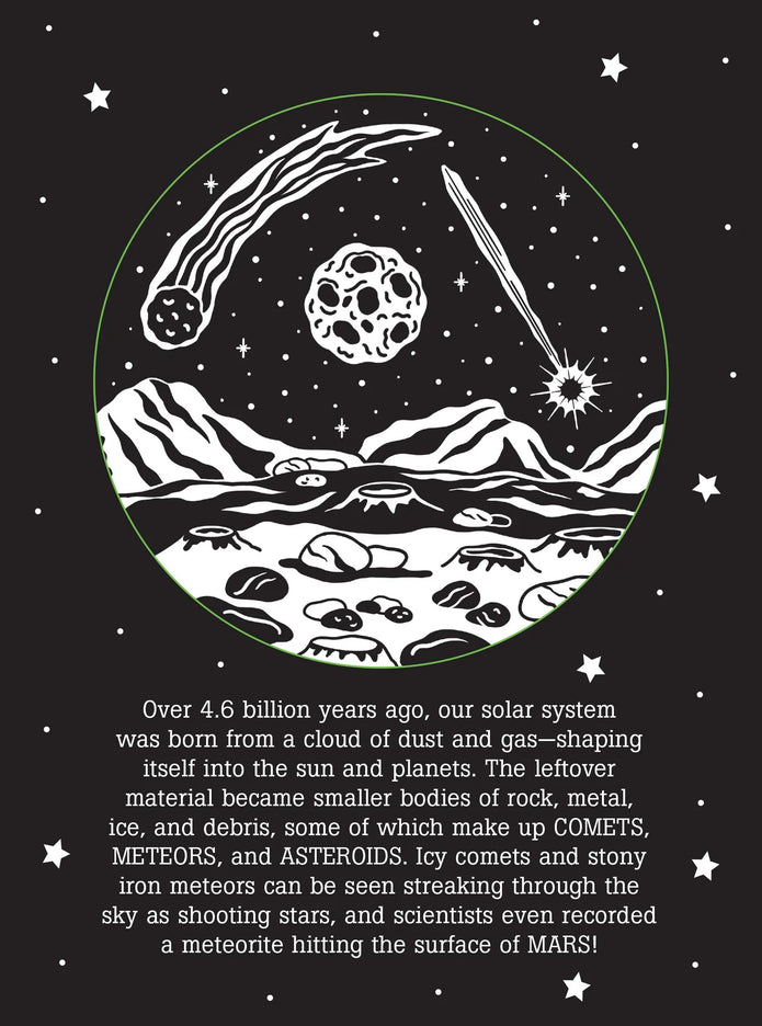 Bedtime Shadow Book - Outer Space