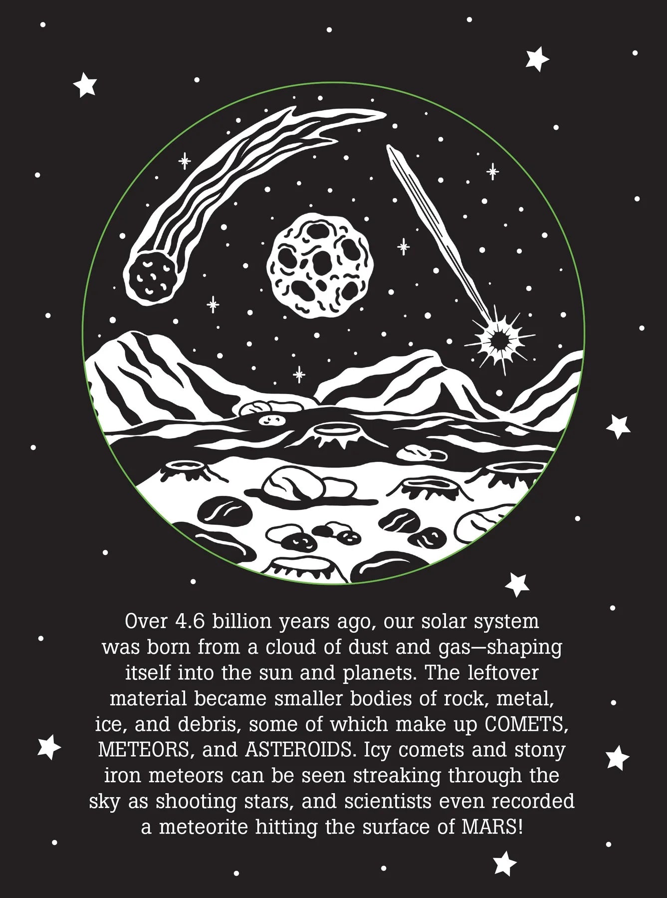 Bedtime Shadow Book - Outer Space