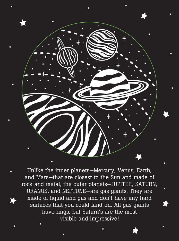 Bedtime Shadow Book - Outer Space