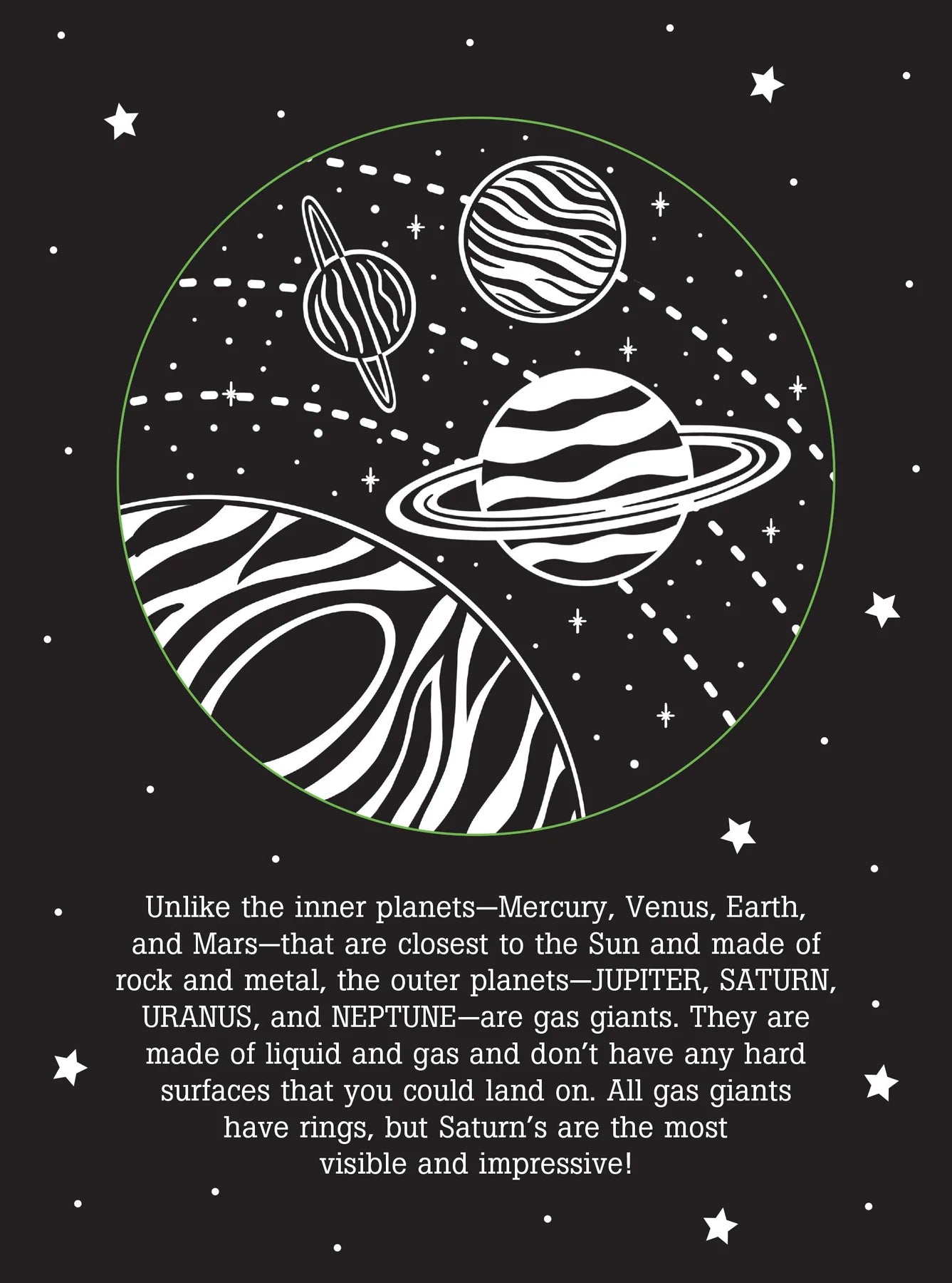 Bedtime Shadow Book - Outer Space