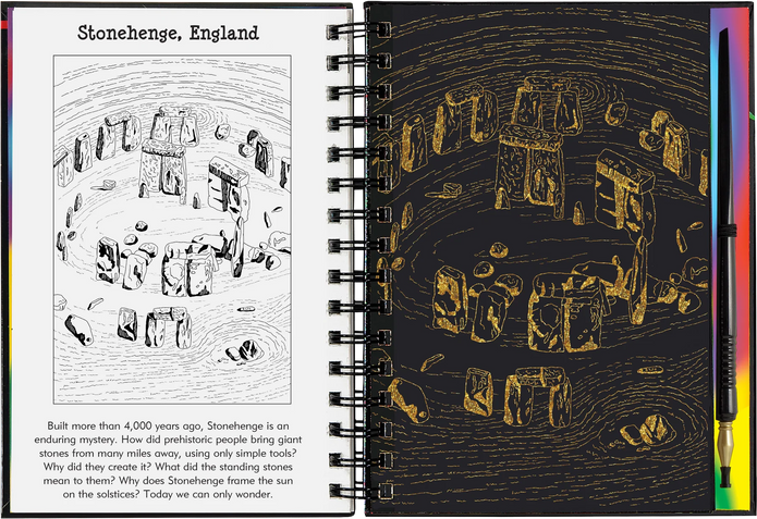 Extreme! Wonders of the World Scratch and Sketch