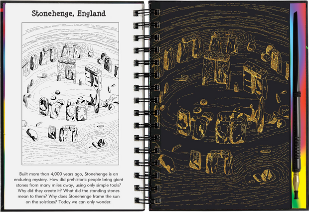 Extreme! Wonders of the World Scratch and Sketch