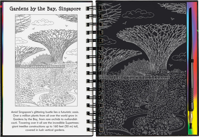 Extreme! Wonders of the World Scratch and Sketch