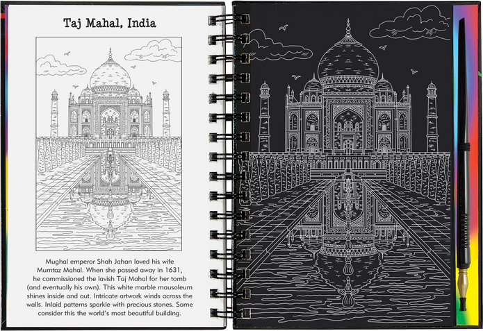 Extreme! Wonders of the World Scratch and Sketch