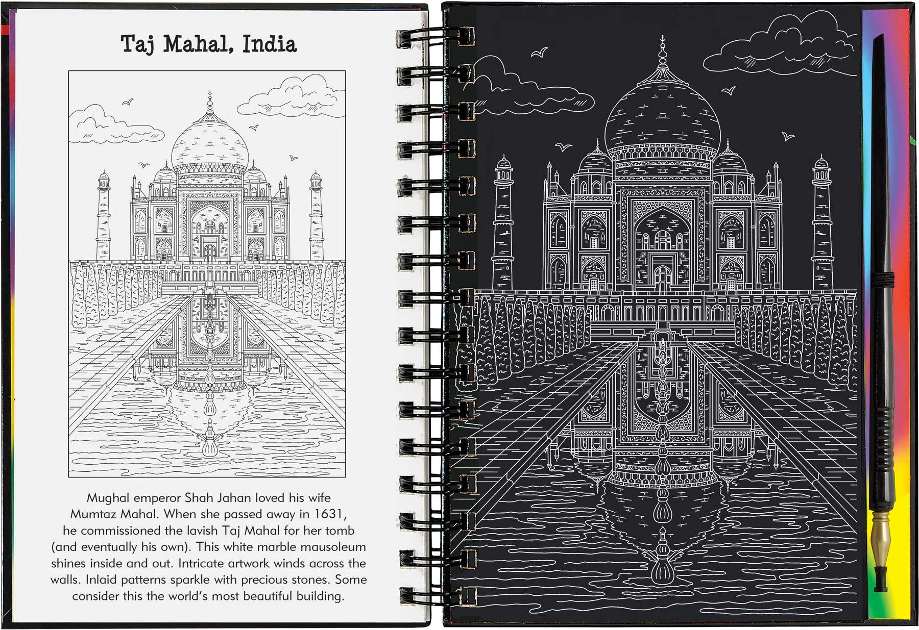 Extreme! Wonders of the World Scratch and Sketch