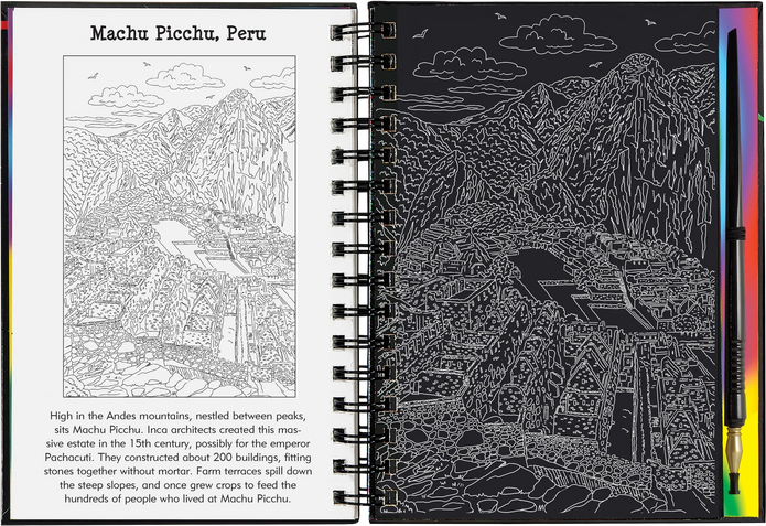 Extreme! Wonders of the World Scratch and Sketch