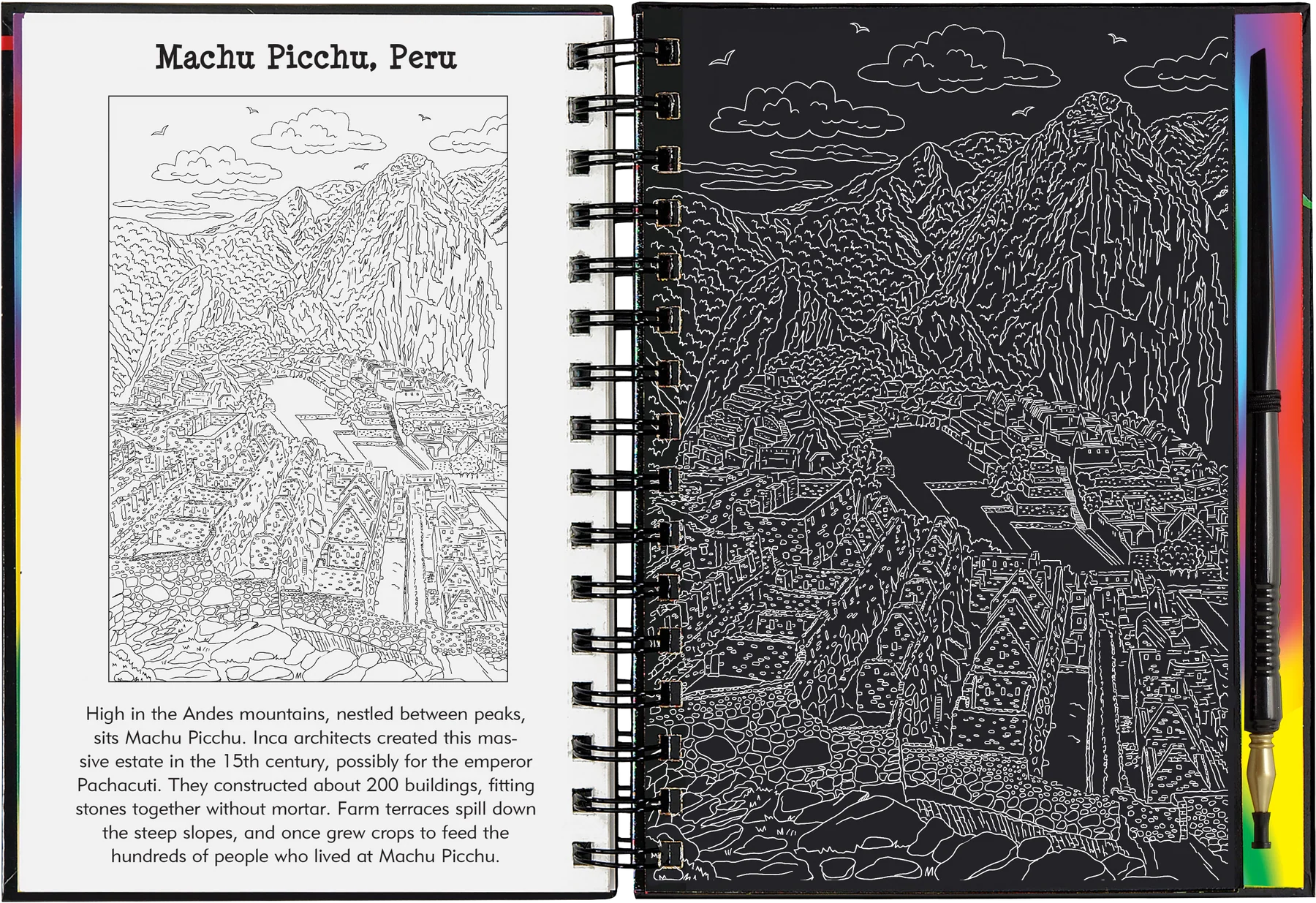 Extreme! Wonders of the World Scratch and Sketch