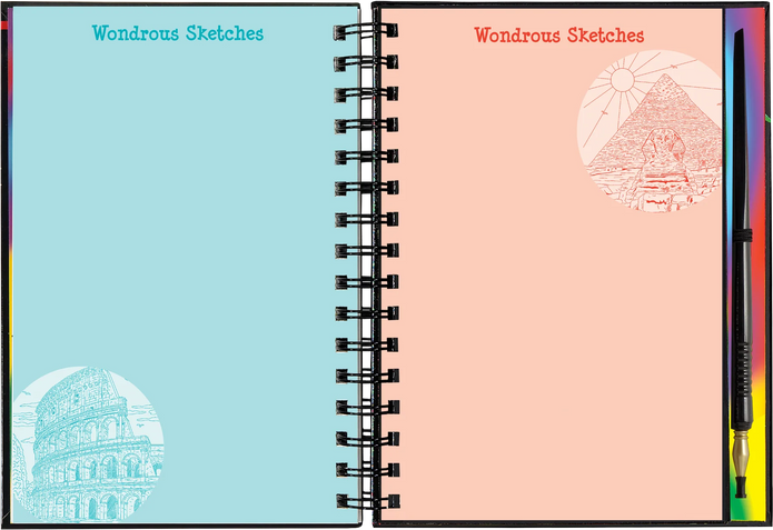 Extreme! Wonders of the World Scratch and Sketch