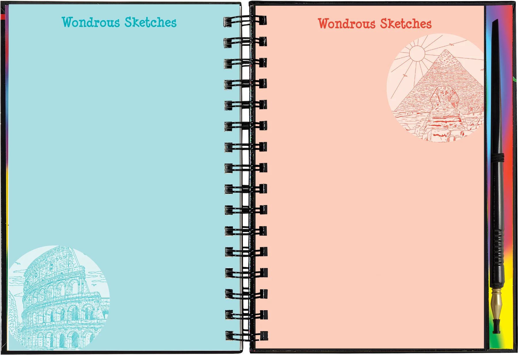 Extreme! Wonders of the World Scratch and Sketch