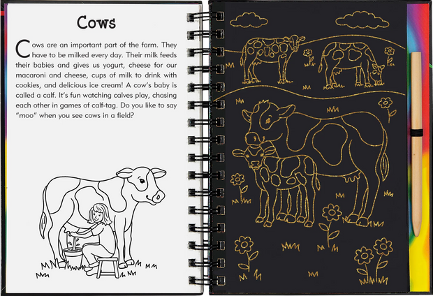 Scratch and Sketch - On The Farm