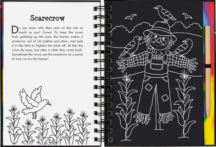 Scratch and Sketch - On The Farm