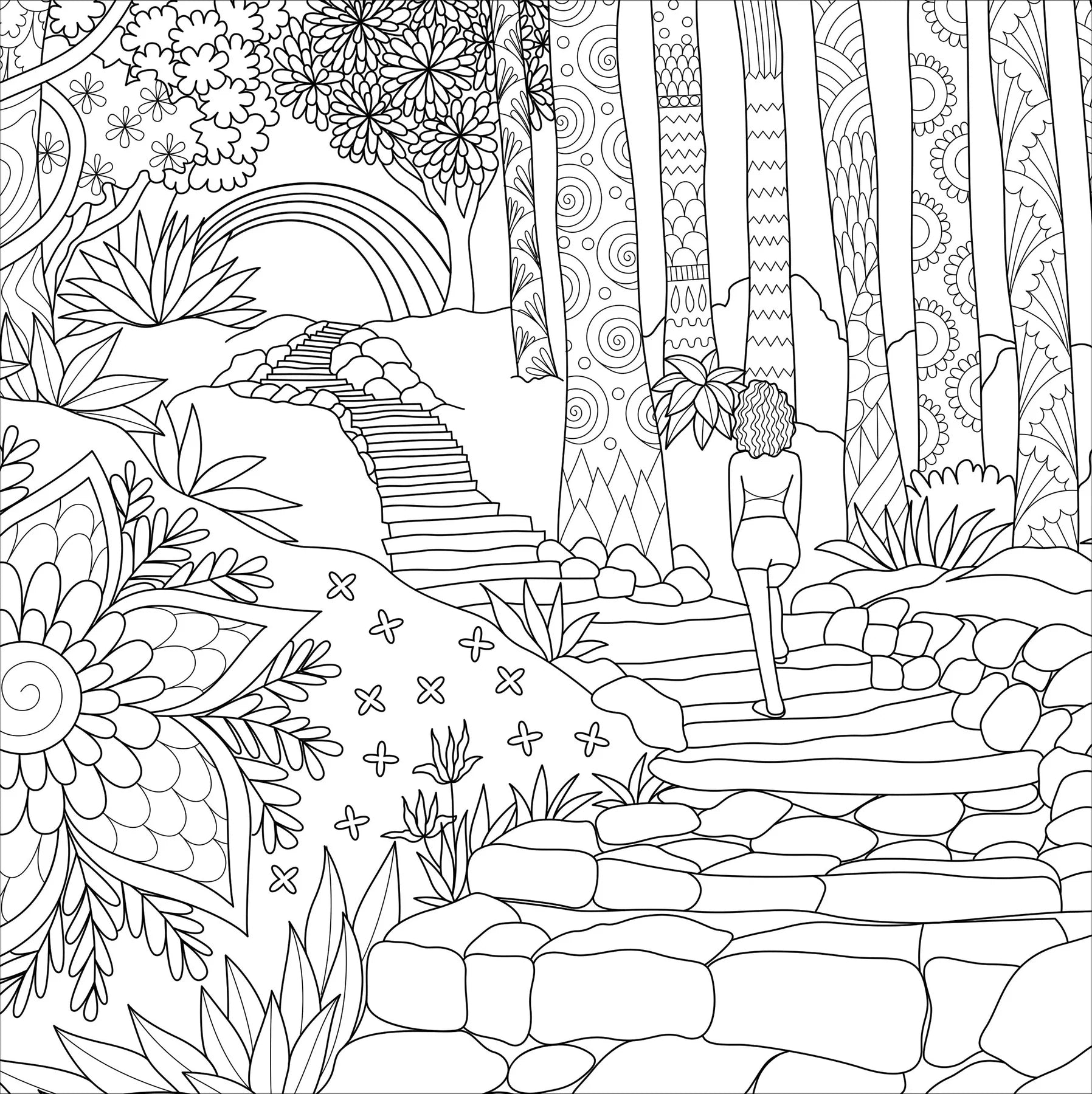 Colouring Book - Boho Dreams