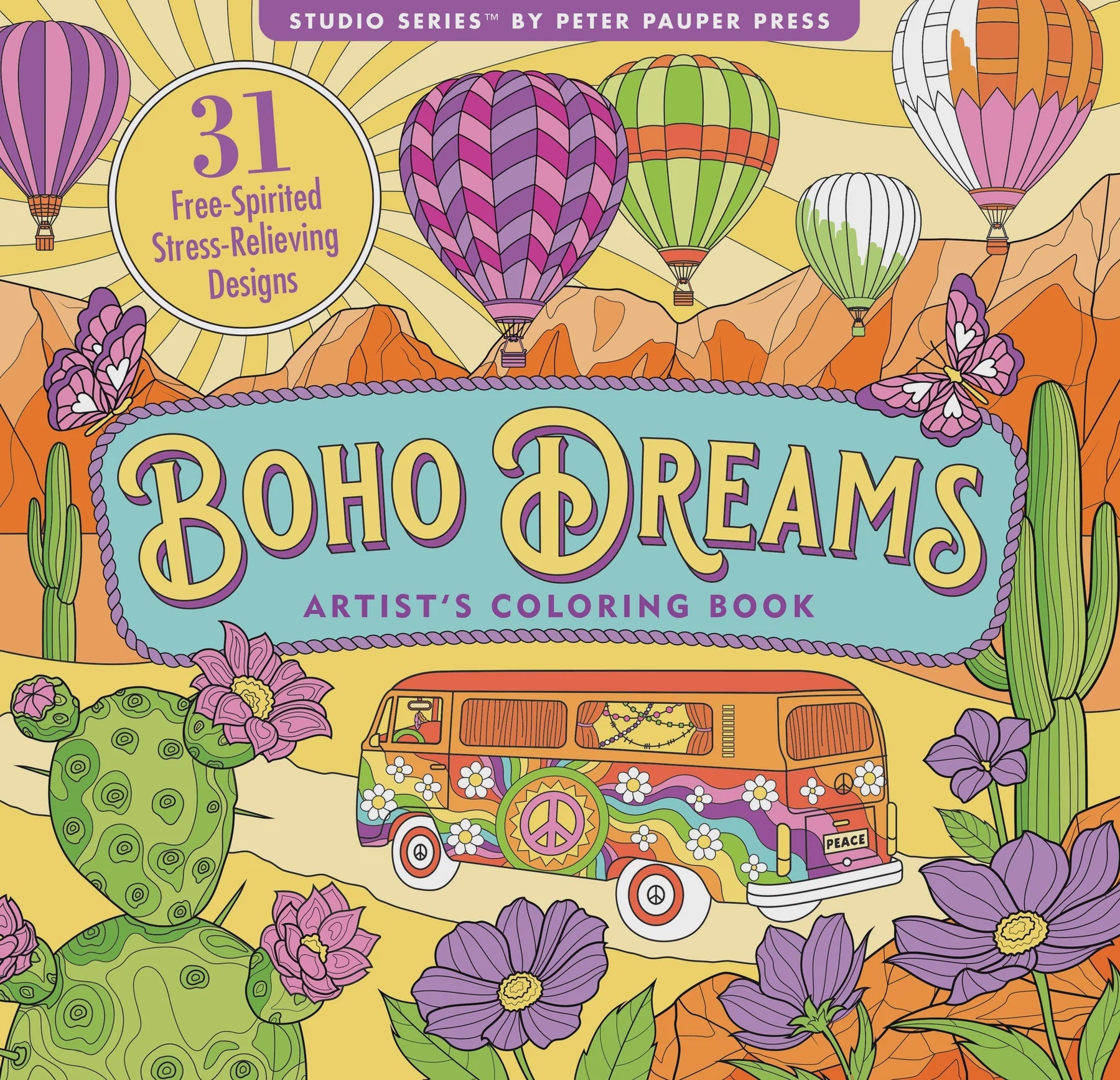 Colouring Book - Boho Dreams