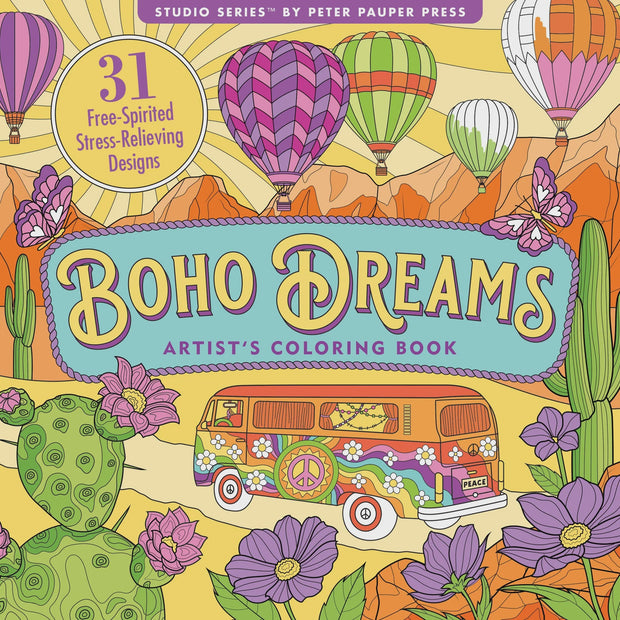 Colouring Book - Boho Dreams