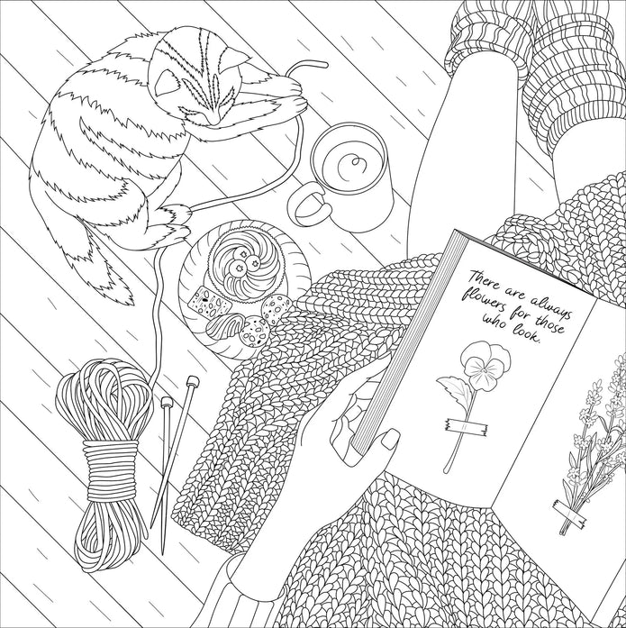 Coloring Book - Cottagecore
