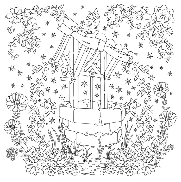 Coloring Book - Cottagecore