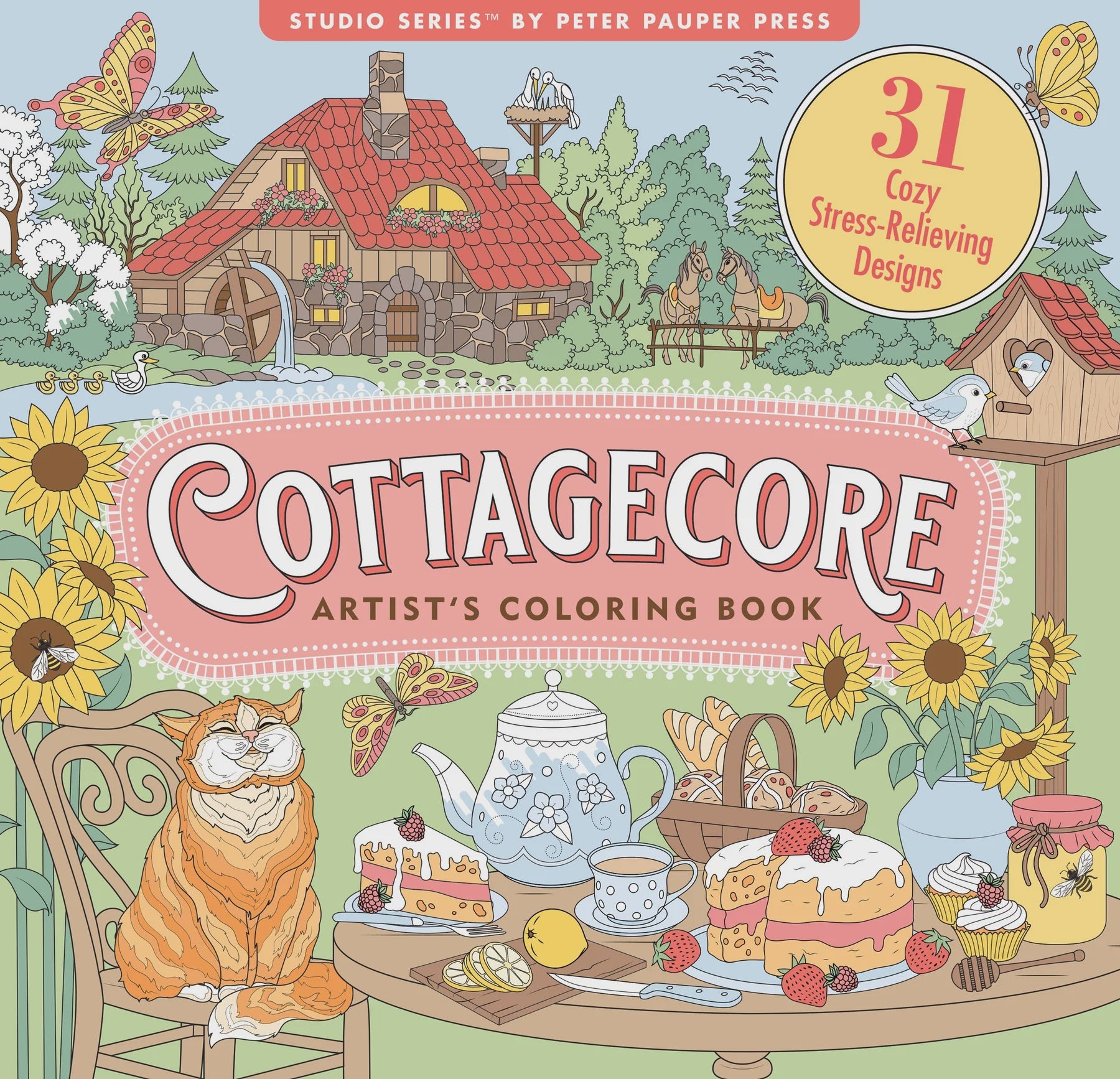 Coloring Book - Cottagecore