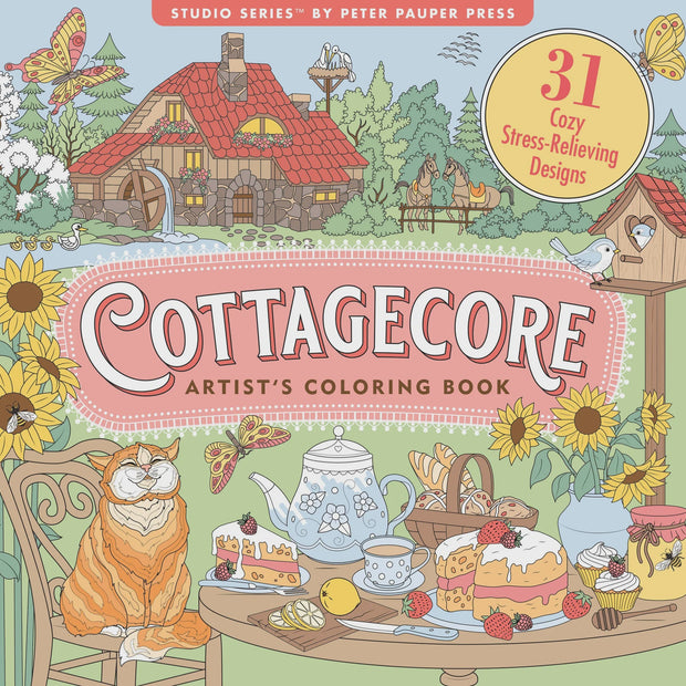 Colouring Book - Cottagecore