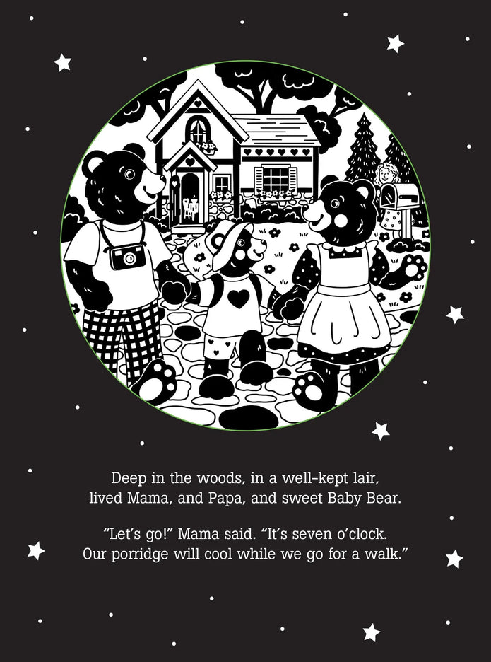 Bedtime Shadow Book - Goldilocks and the Three Bears