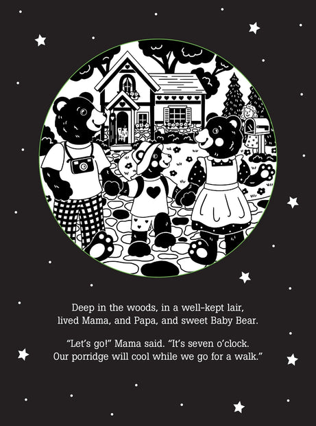 Bedtime Shadow Book - Goldilocks and the Three Bears