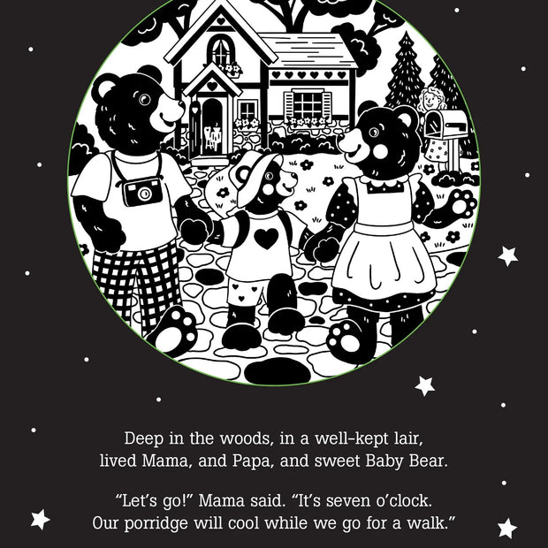 Bedtime Shadow Book - Goldilocks and the Three Bears