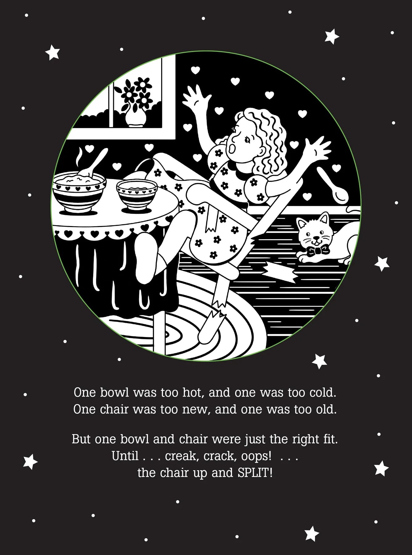 Bedtime Shadow Book - Goldilocks and the Three Bears