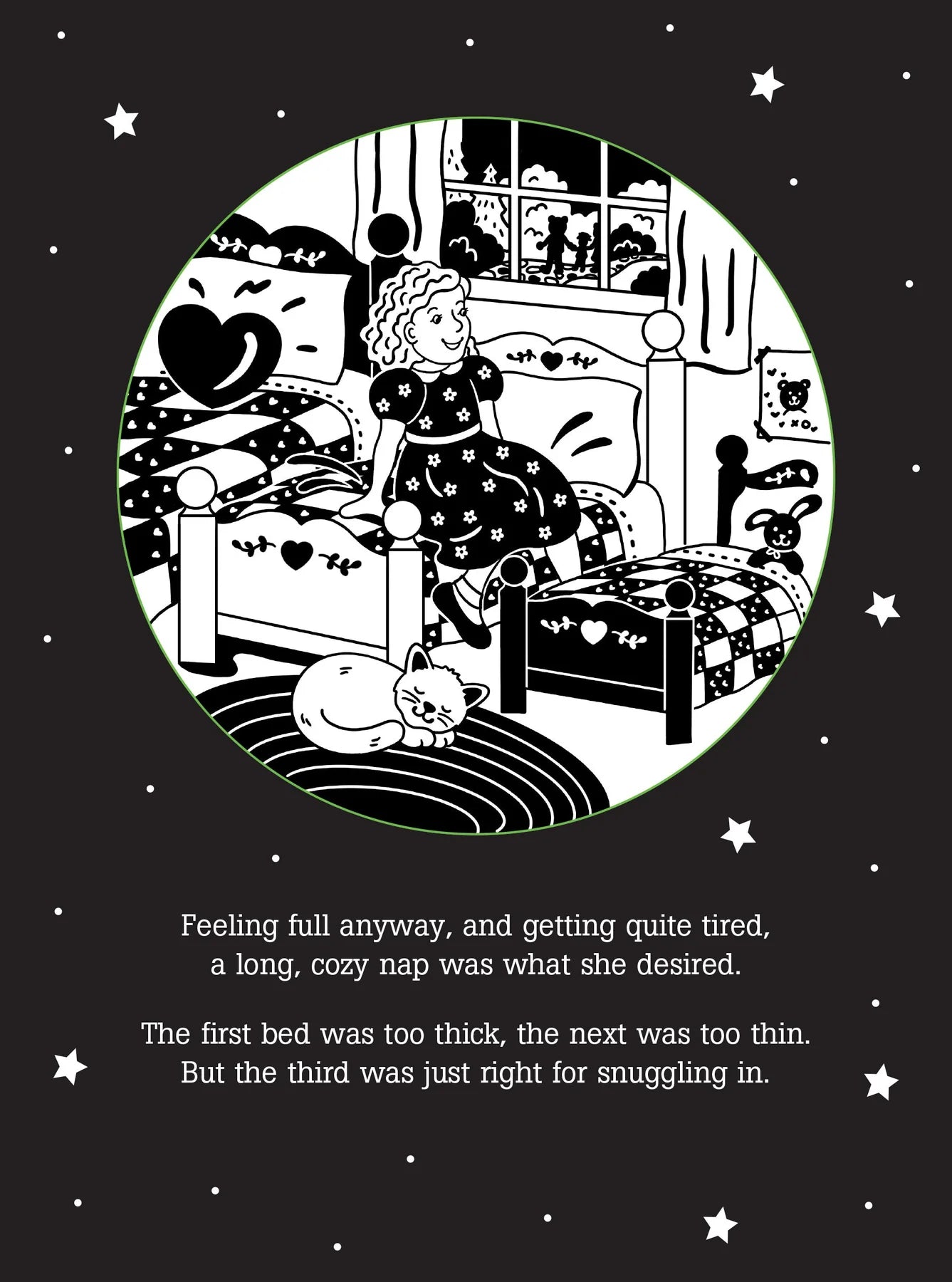 Bedtime Shadow Book - Goldilocks and the Three Bears