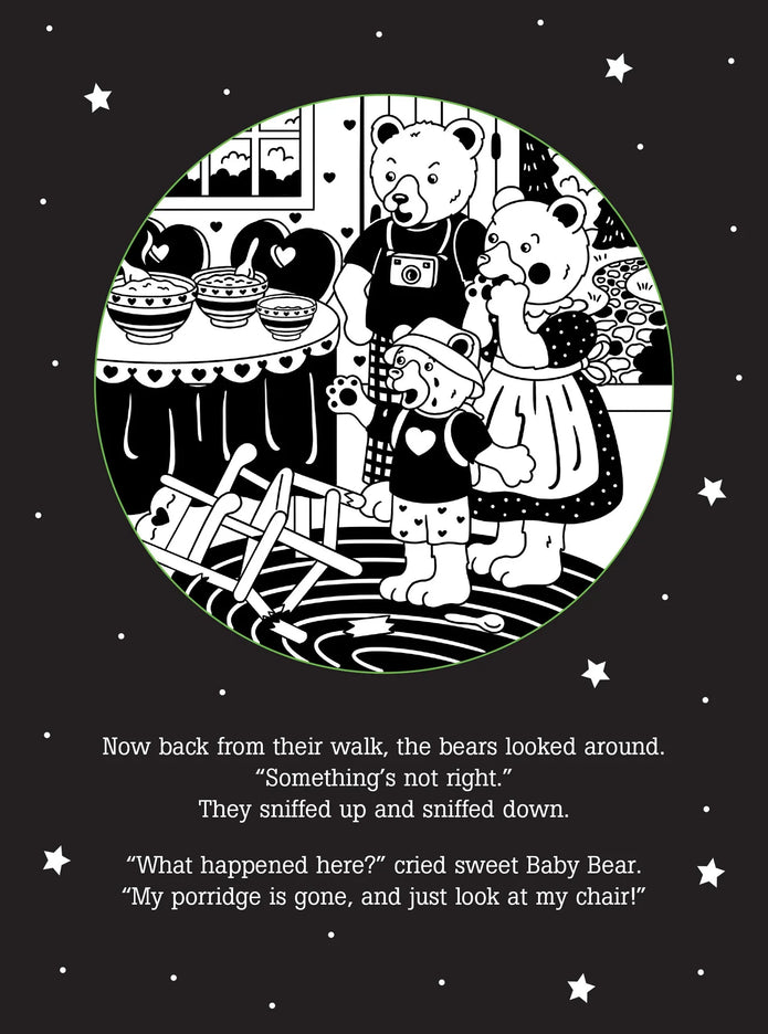 Bedtime Shadow Book - Goldilocks and the Three Bears