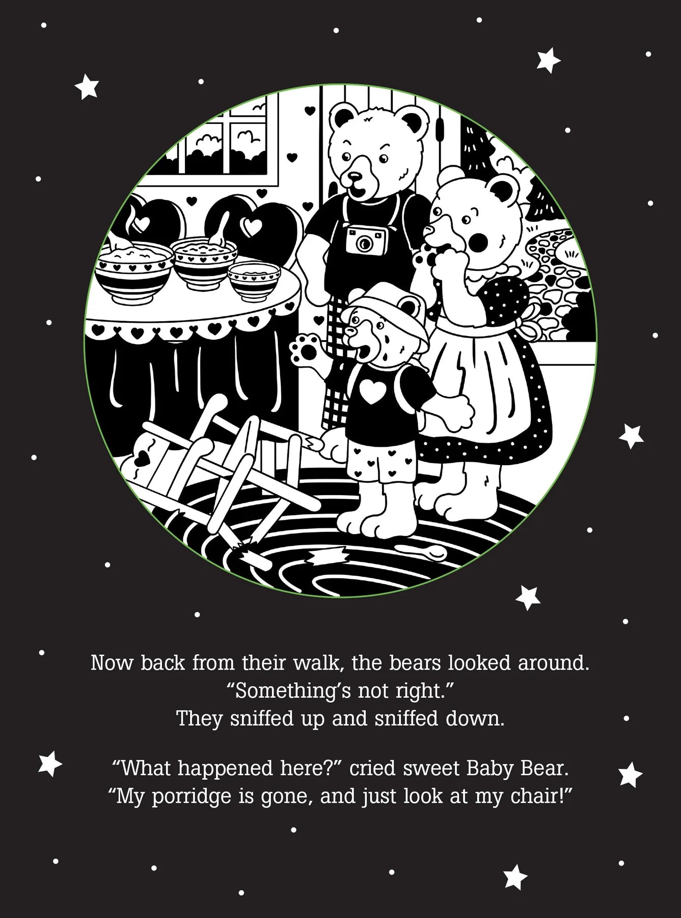 Bedtime Shadow Book - Goldilocks and the Three Bears