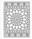 Large Print Coloring Book - Color Me Calm