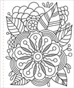Large Print Coloring Book - Color Me Calm